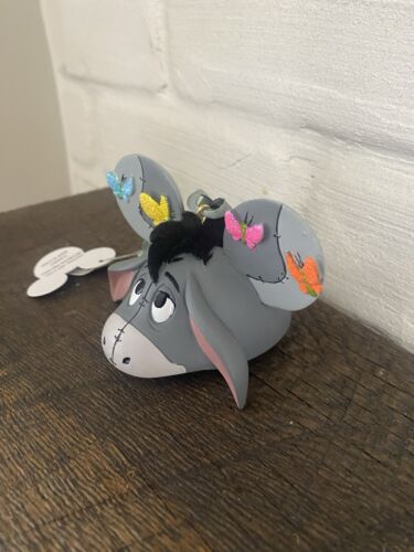 DISNEY Parks Eeyore Mickey Ears Hat Christmas Ornament Signed Collectible w/Tags - Picture 6 of 12
