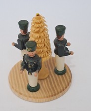 Echt Erzgebirgische Handarbeit - 3 Bergmänner - Holzkunst