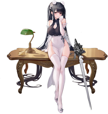 Azur Lane Peter Strasser Spring Weatherproof Anime Sticker 6'' Car Decal