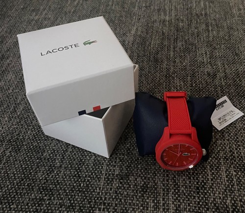 Montre Lacoste Collection Résine Rouge Silicone 2010764 Neuve