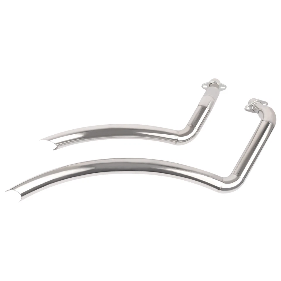 Exhaust Pipes System For Honda Shadow Aero750 ACE 750 Spirit750 VT400 VT750 - Image 4 of 4