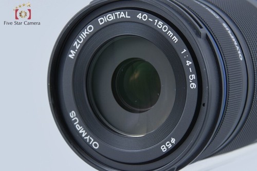 Excellent!! Olympus M.ZUIKO DIGITAL 40-150mm f/4-5.6 R ED Black - Picture 7 of 14