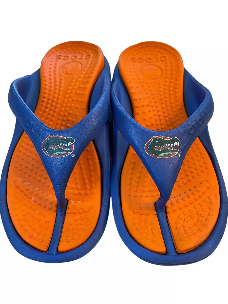 Orange and blue best sale sandals