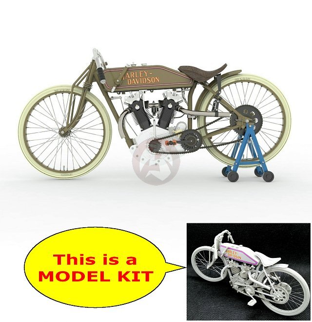 Cix Models 1/24 75mm Harley-Davidson 8 Valve Board Track Racer