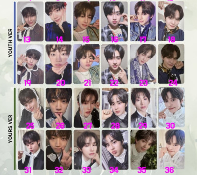 TEMPEST - RE: Full Of Youth Album PHOTOCARD PHOTO CARD KPOP 셜쎘스슸 HANBIN LEW.