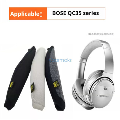 Replacement Headband Cushion Cover For BOSE QC25 QC35 QC45 Headphone Cover