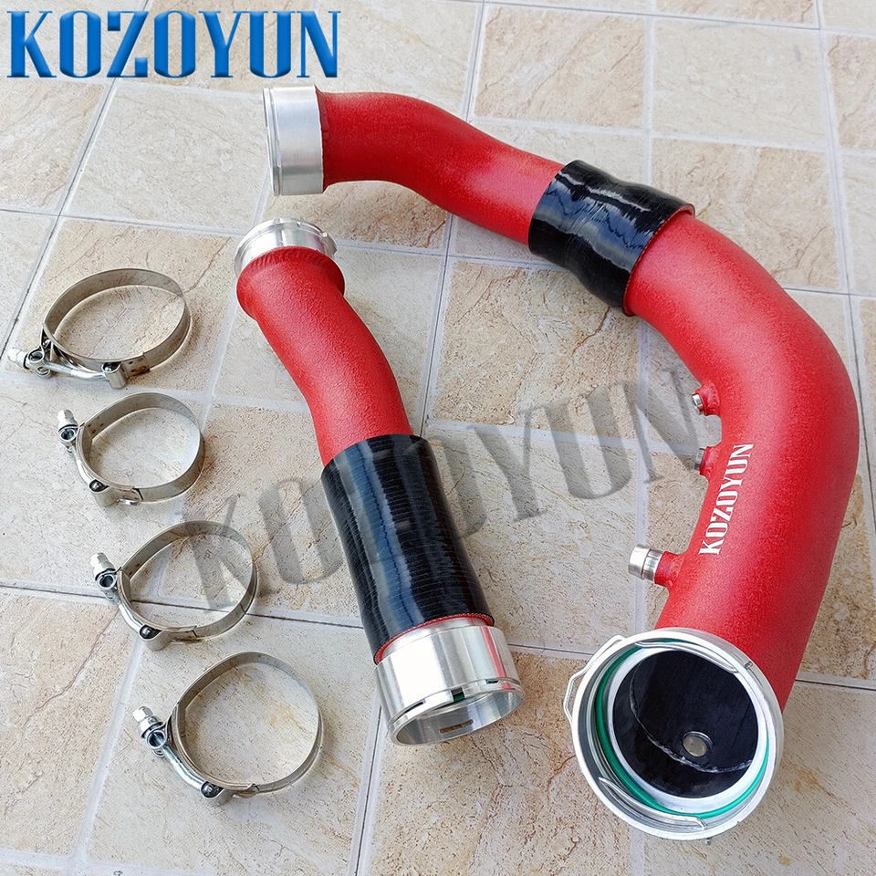 Tubo de carga intercooler tubo de refuerzo para BMW N55 M135i ix M235i M235ix F20 F21 F22 Foto 2 de 4