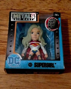 Jada Toys Metal Die Cast White Hair Supergirl Figure 801310843185