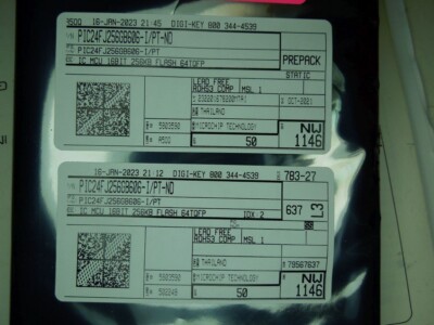 PIC microcontroller PIC24FJ256GB606-I/PT 50 pcs
