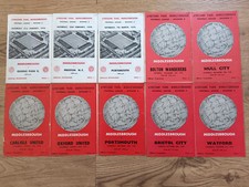 Club Football Programmes ' M ' 1970 - 2014
