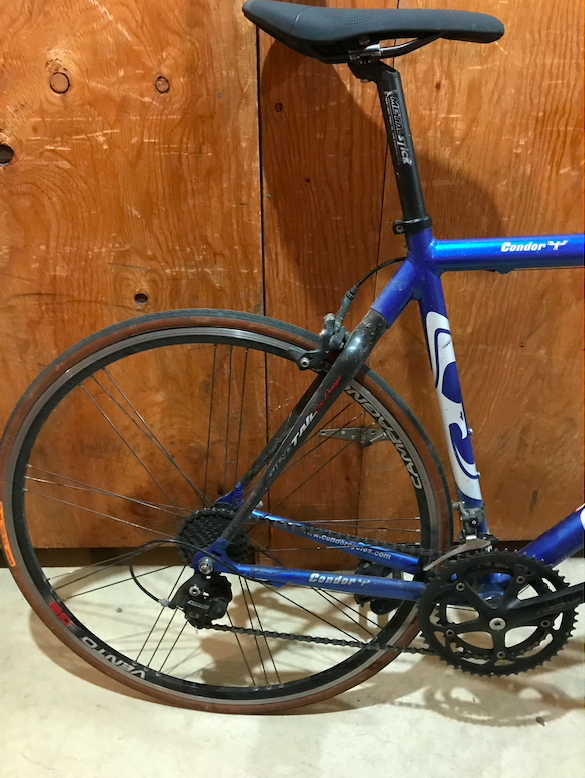 Condor Italia Road Bike w/ Campagnolo Group/Wheelset Al/Carbon 55cm