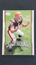 Joe Thomas 2007 Upper Deck Star Rookie Card RC Cleveland Browns. rookie card picture