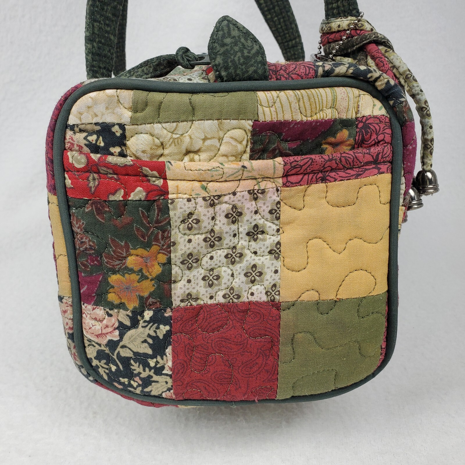 Donna Sharp Quilted Handbag Patchwork Shoulder Ba… - image 12