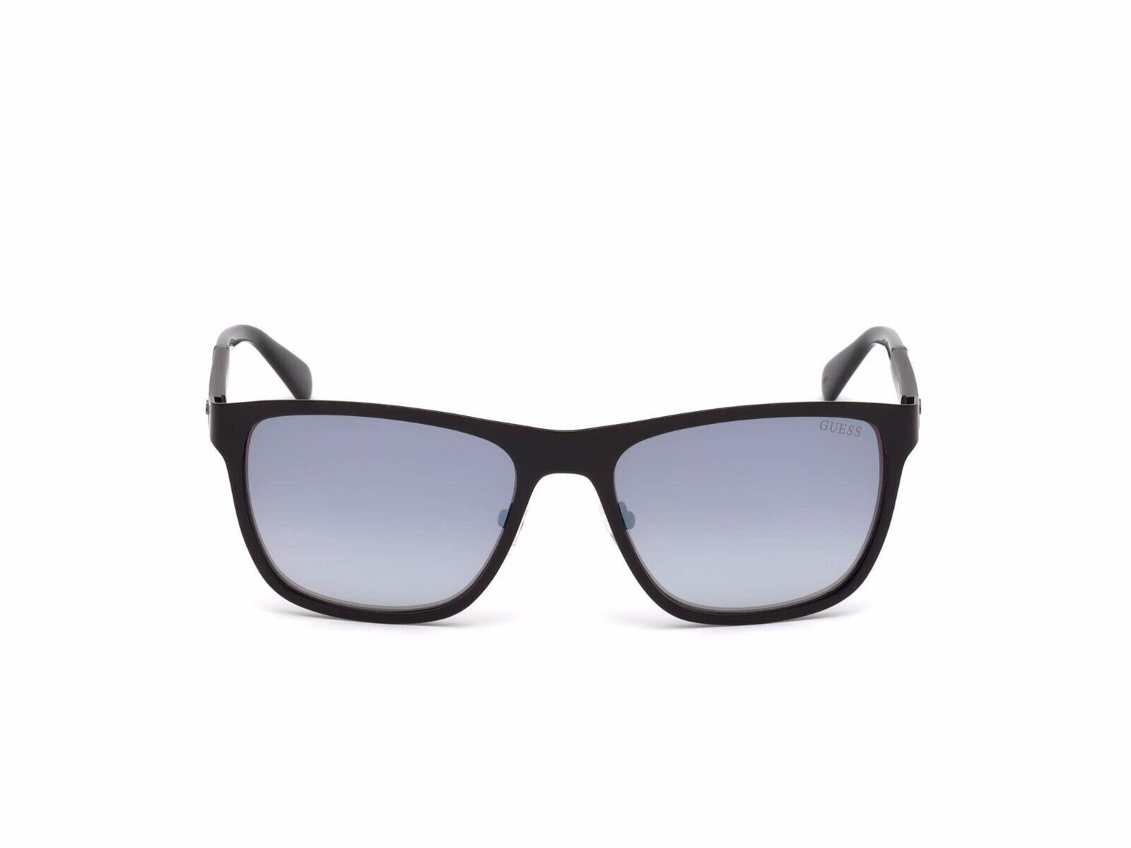 Guess GU6891 02C Матовая черная металлическая квадратная оправа для солнцезащитных очков 57-18-140 GU6891