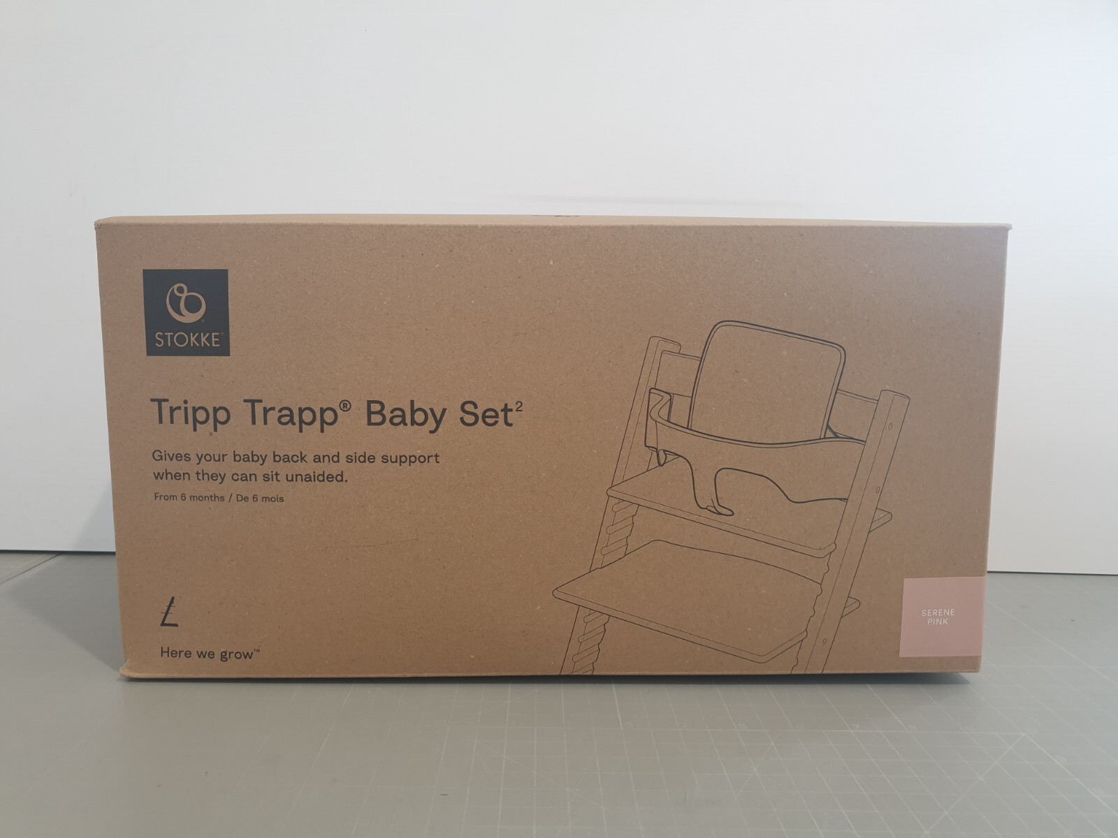 Stokke Tripp Trapp Baby Set² Serene Pink WW (650005)
