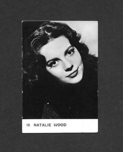 Natalie Wood - Figurina Caramelle Elah. - Foto 1 di 2