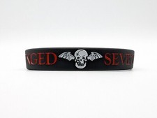 Rock Band Music Bracelets Avenged Sevenfold Silicone Strap Punk Metal Wristband
