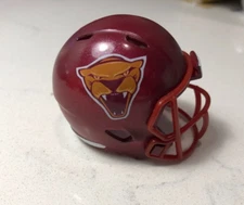 Minnesota-Morris Cougars custom pocket pro helmet D3 Division 3