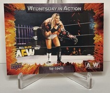 2021 UPPER DECK AEW WEDNESDAY IN ACTION SHADOWBOX SSP TAY CONTI #22 🥵 HOT!!!