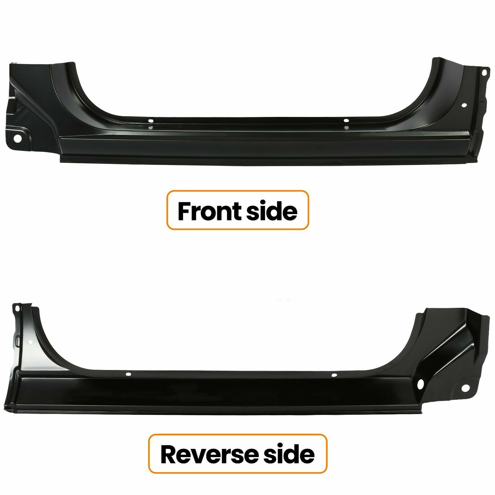 Pair Outer Rocker Panels For 73-87 Chevy GMC C10 C20 K10 K20 73-91 ...