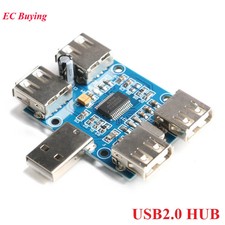 DC 5V USB HUB USB2.0 Concentrator 4-Female USB Expansion Board Module