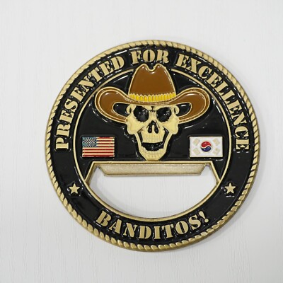 [001] Banditos Challenge Coin with Bottle Opener | eBay
