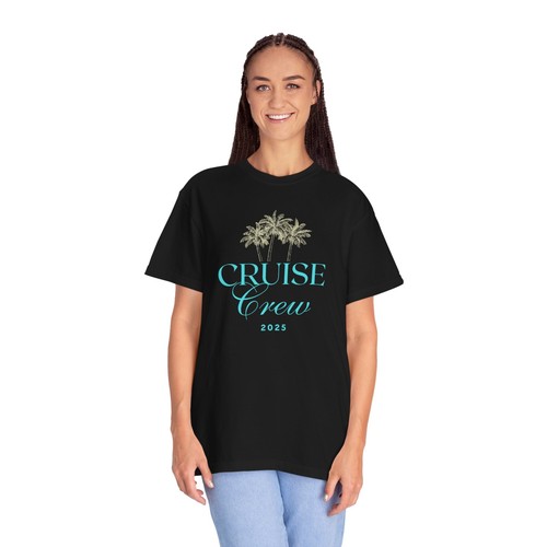 Cruise Crew 2025 Matching T-Shirt, Group Vacation Tee, Family Cruise Shirt - Picture 9 of 10