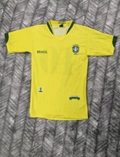 Brasil Brazil National Team World Cup Neymar Jr 10 Soccer Futbol Jersey Small S