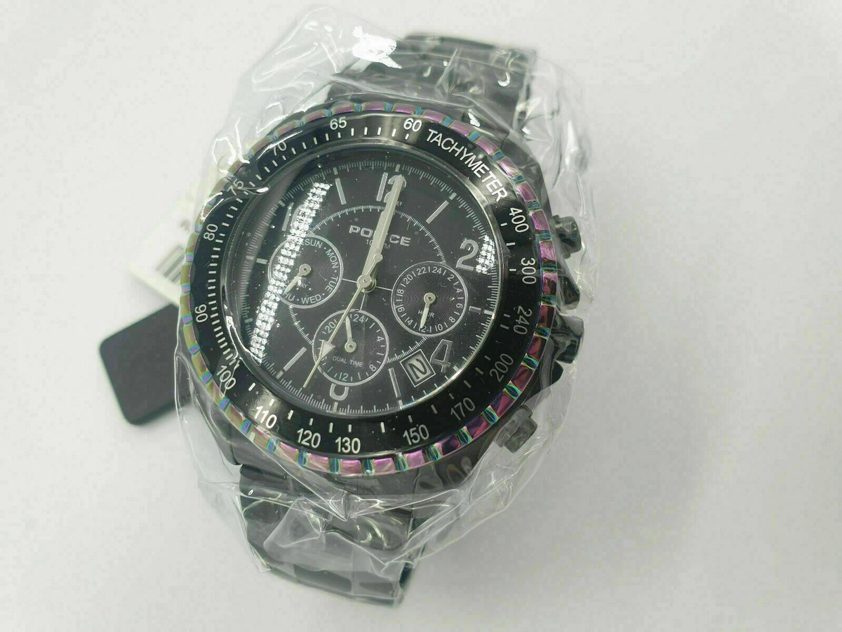 Police navy best sale watch