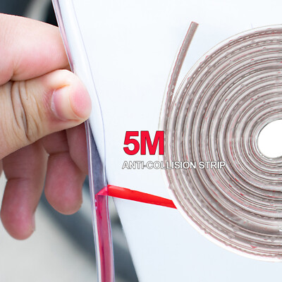  5m Autotür Kantenschutz  U-Form Türkantenschutz Zierleiste Schoner Transparent,