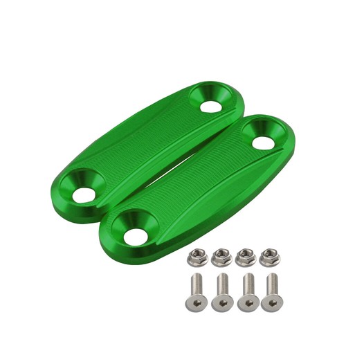 Cubierta de placas base bloque de espejo retrovisor para Kawasaki ZX10R ZX-10R 2011-2016 - Imagen 9 de 23