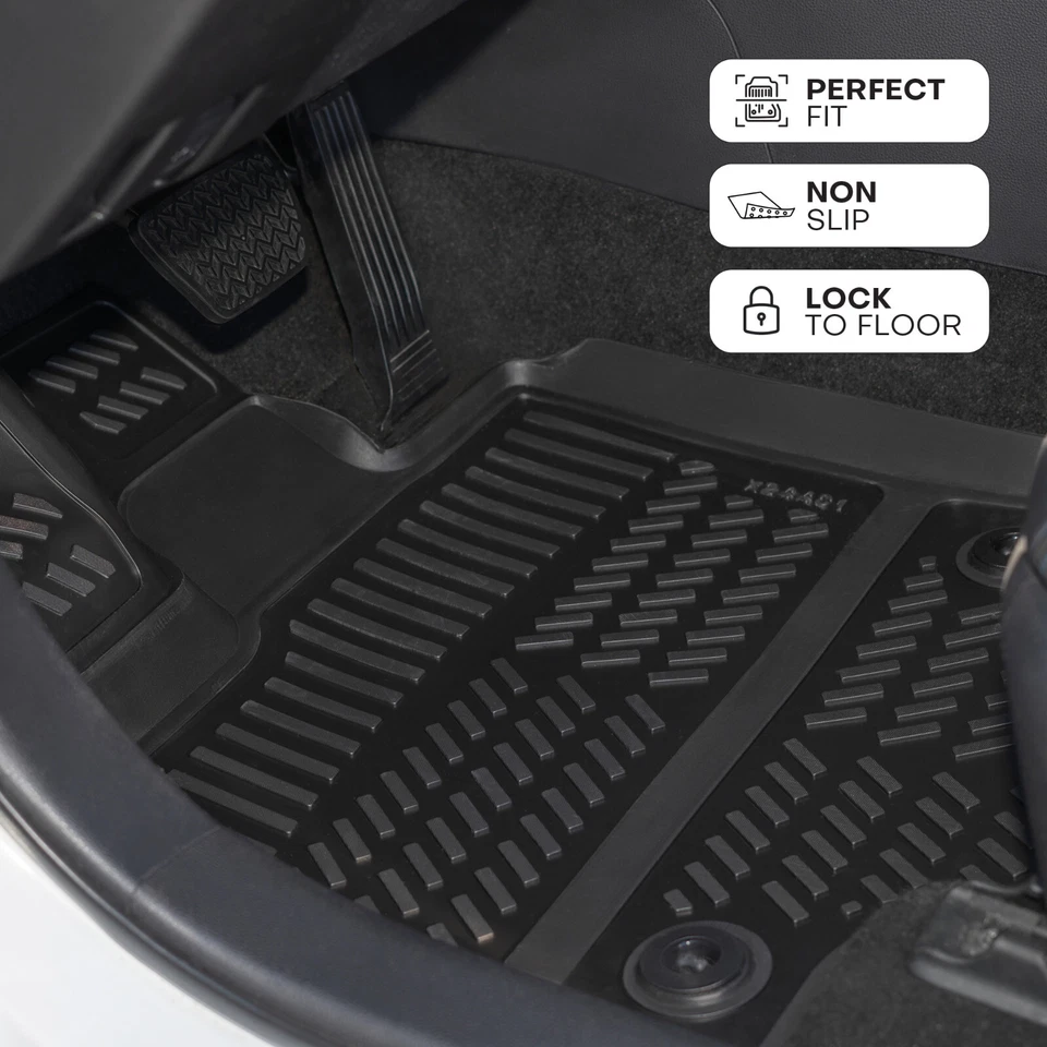 Juego de 4 alfombrillas coche compatibles con modelo Toyota RAV4 2019-2024 Foto 2 de 4