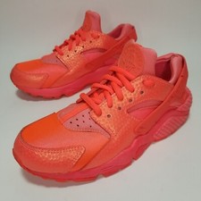 Scarpe da ginnastica Nike Air Huarache Run Premium Hot Lava da donna taglia 7,5 683818-800