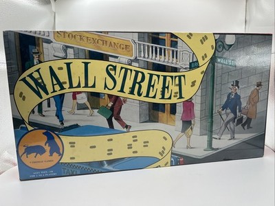NEW! Sealed VINTAGE 1986  Wall Street  Board Game Stock Market Thomas Games BNS