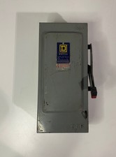 ONE (1) SQUARE D Heavy-Duty Fusible Safety Switch Disconnect H361 (USED)