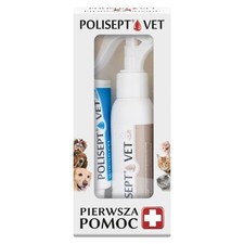 JM Sante Erste Hilfe Set für Hunde und Katzen, Spray + Gel
