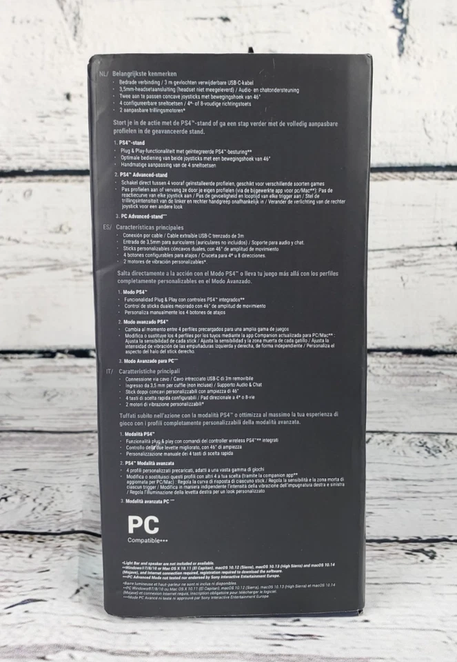 Беспроводной игровой контроллер Nacon Revolution Pro 3 PlayStation PS4 — АРКТИЧЕСКИЙ КАМУФЛЯЖ - Изображение 4 из 4