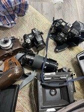 Macchina fotografica vintage affare 4 incluse anche Nikon Minolta Zeiss Ikon