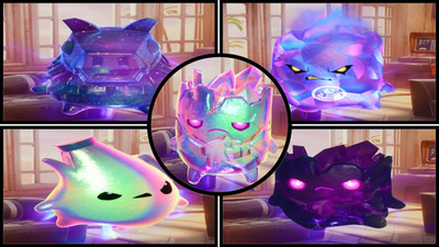 Fortnite Sprites Gold Gummy Galaxy Holofoil Cube Quack (Choose Any Variation)