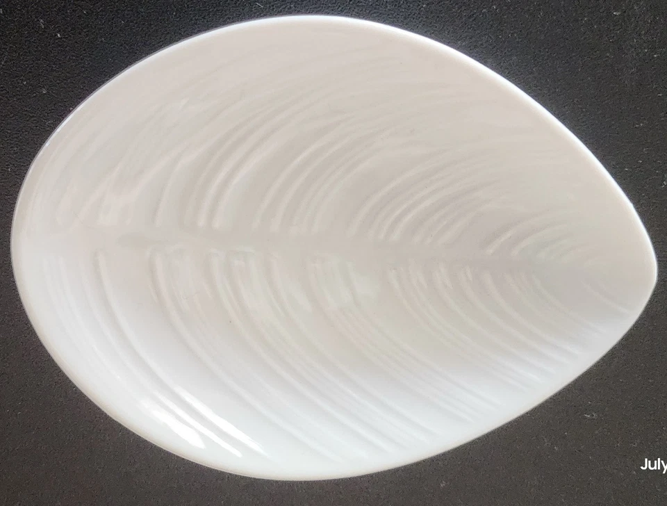 Juego de 8 cuencos de inmersión de hojas de porcelana vintage Hutschenreuther Selb Bavaria Foto 2 de 4