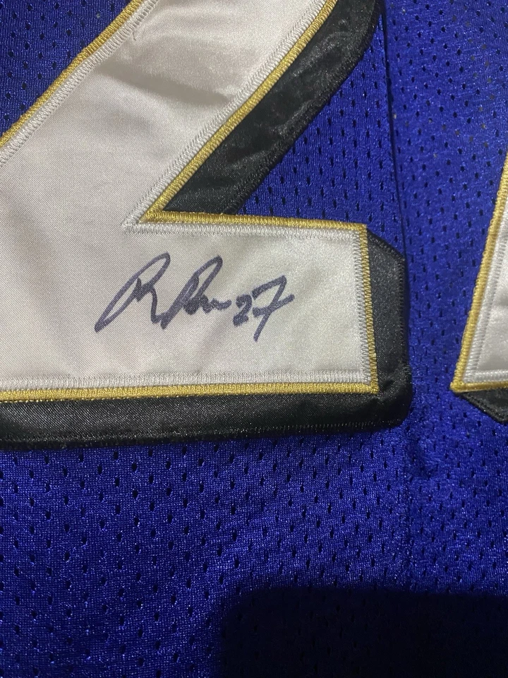 Camiseta autografiada por Ray Rice del jugador de la NFL  Foto 3 de 4