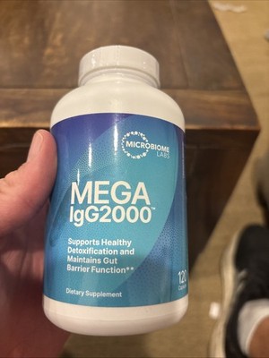 MicroBiome Labs MEGA IgG2000 Dietary Supplement 120 Capsules Immunity Support