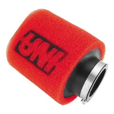 Uni 2 Stage Angle Clamp On Pod Filter 1-1/2" (38mm) I.D. x 4"L