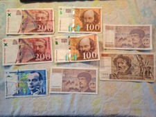 France - 8 x French Francs - France - French Franc