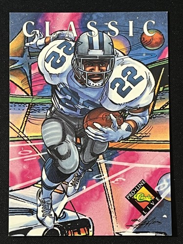 1994 Classic Pro Line Live Emmitt Smith Dallas Cowboys HOF