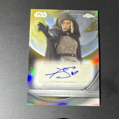 2025 Topps Star Wars Hyperspace Shin Hati Autograph Ivanna Sakhno AV-IVA