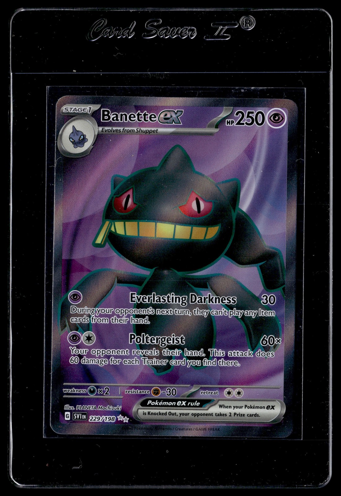 Pokemon TCG SV01: Scarlet & Violet Base Set #229/198 Banette ex