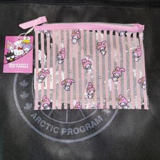 Hello Kitty Clear Plastic pencil case / Makeup Organizer Bag