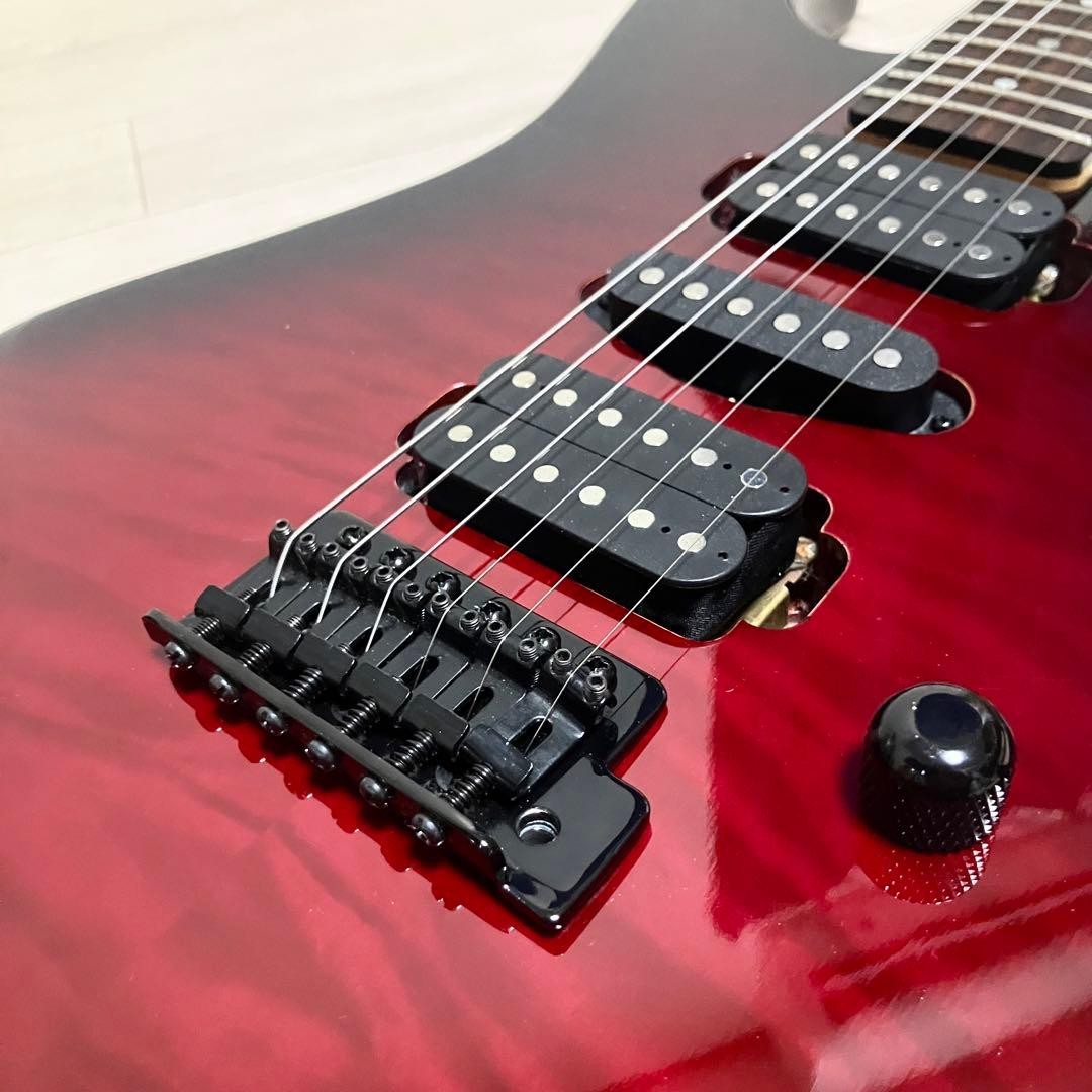 【美品】弦新品/YAMAHA RGX221DH ヤマハエレキギター バック付 Good condition] New strings/YAMAHA RGX221DH Yamaha electric guitar