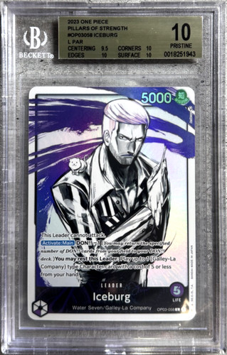 Iceburg (Alternate Art) graded BGS 10 for sale on eBay